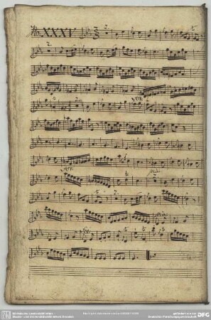 35. Graun, Johann Gottlieb, Sinfonien, GraunWV A:XII:14 