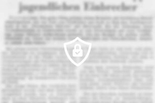 "Reiter der Moral" schnappte jugendliche Einbrecher