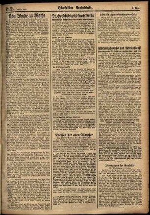 Zweite Ausgabe vom Montag, den 08. Oktober 1934.
