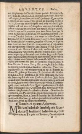 Dominica quarta Adventus.