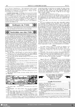Kollegen im Felde