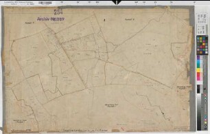 Niederaden (Lünen), Lanstrop (Dortmund), Umlegung Niederaden, Urkarte II Lanstrop Planblatt 11