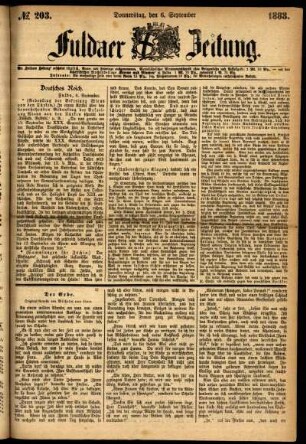 Ausgabe vom Donnerstag, den 06. September 1883.
