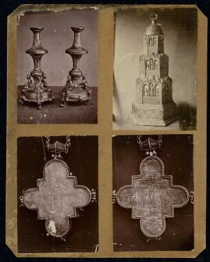 Dommuseum, Hildesheim: Leuchter, Reliquiar, Jerusalemer Kreuz