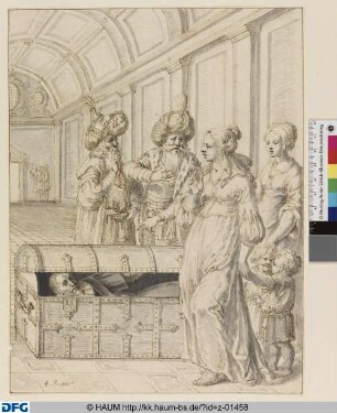 Hugo Grotius in der Kiste