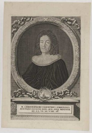 Bildnis des Christophorus Raymundus Schifflinus