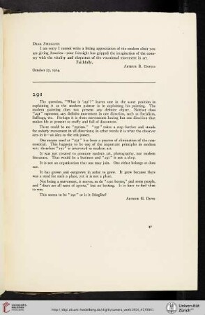 [Dear Stieglitz]