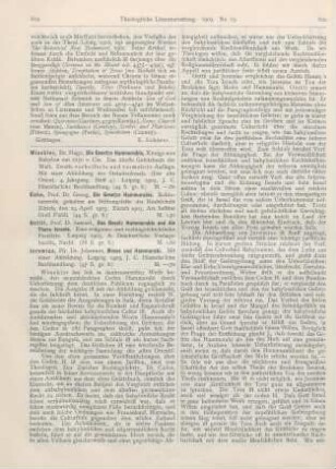 619-621 [Rezension] Cohn, Georg, Die Gesetze Hammurabis