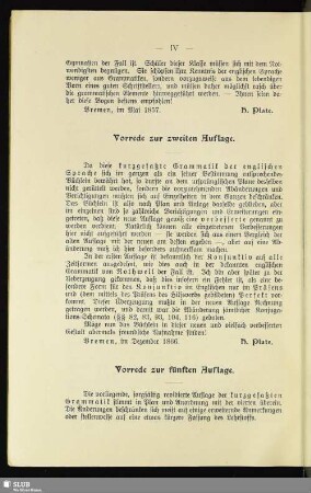 Vorrede zur fünften Auflage