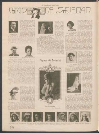 Notas de sociedad : Figuras de sociedad