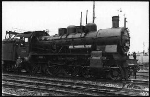 Personenzug -Schlepptenderlokomotive 383635