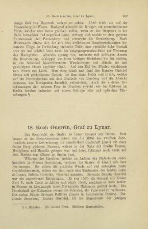 18. Roch Guerrin, Graf zu Lynar