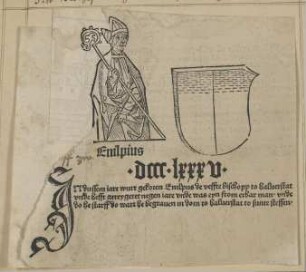 Bildnis des Agiulf, Bischof von Halberstadt