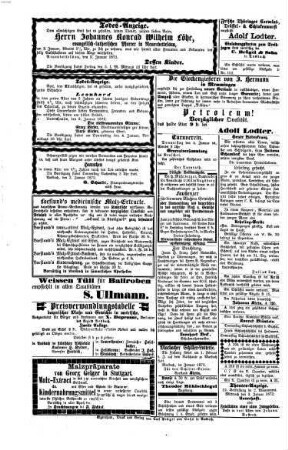 Fränkische Zeitung : Fränkische Tageszeitung ; amtliches Organ der NSDAP ; Amtsblatt aller Behörden. 1872,1/6 = Jg. 28
