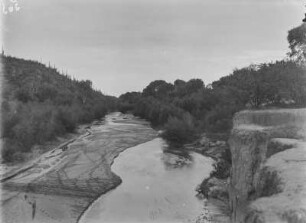 Flusslandschaft : Fluss durch Vegetationslandschaft