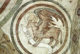 Stier als Symbol des Evangelisten Lukas