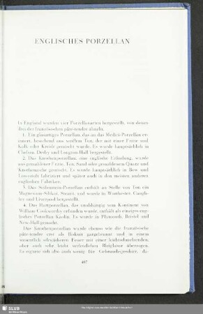 Englisches Porzellan