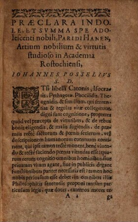 Regulae Vitae