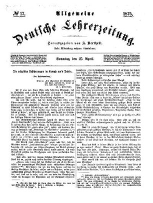 Die religiösen Anschauungen im Kampfe um's Dasein : (zur Preisbewerbung)