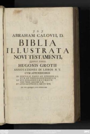 Testamentum Novum T. 1: Exhibens Harmoniam Evangelistarum Et Annotata Ad Libros Evangelistarum Ut Et Acta Apostolica