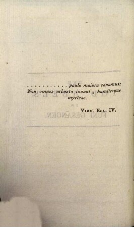 Die Sämmtlichen Werke, 1. Der Tod Abels