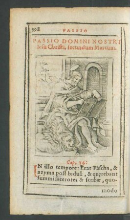Passio Domini Nostri Iesu Christi, secundum Marcum.