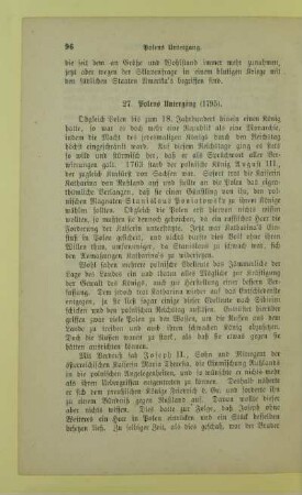 27. Polens Untergang (1795)