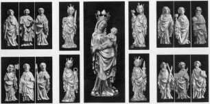 Madonnenfigur eines Altarschreines