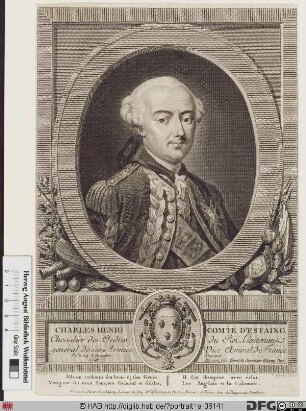 Bildnis Charles-Henri, comte d'Estaing