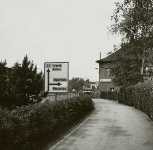 Espenhain, B 95, Vorwegweiser