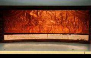 Relief mit Sportmotiven