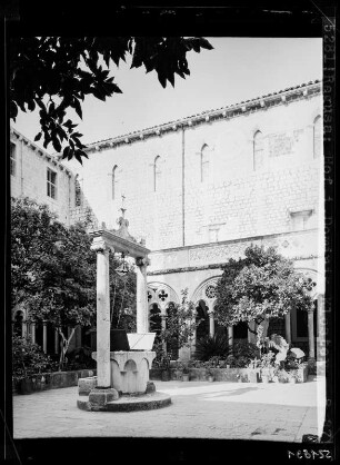 Dubrovnik, Hof im Dominikanerkloster