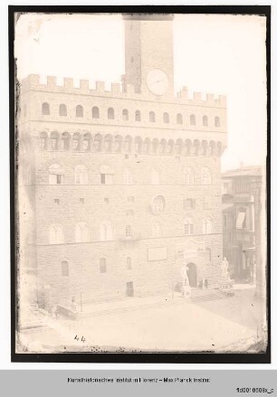 Palazzo Vecchio, Westfassade, Florenz