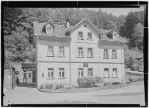 Friedrich-Gottlob-Keller Gedenkstätte in Krippen. Wohnhaus