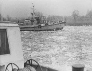 Polnischer Eisbrecher "Puma"/Oder