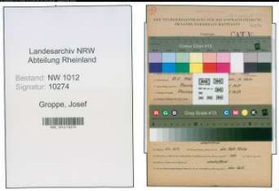 Entnazifizierung Josef Groppe , geb. 23.08.1906 (Konstrukteur)