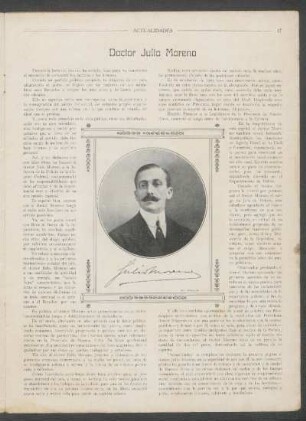 Doctor Julio Moreno