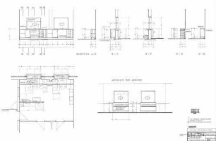 Metzingen: Schalterunterbau (MOFA) Empfangsgeb. Schalterraum
