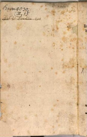 Ueber die Hindernisse beym Uebergange der Studirenden aus den untern, in die höhern, oder philosophischen Klassen