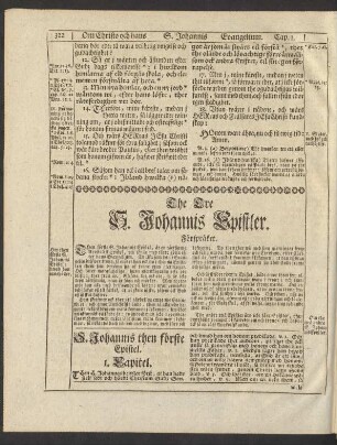 S. Johannis then förste Epistel.