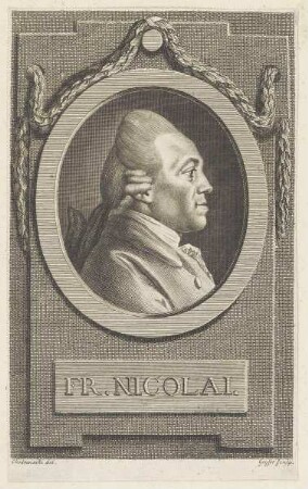 Bildnis des Fr. Nicolai