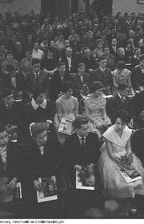 Jugendweihen, 1961 / 1963 & Dresden, Jugendstunde bei der Stadtleitung der Sozialistischen Einheitspartei Deutschlands (SED), im VEB Sachsenwerk Niedersedlitz, am Dresdner Stadtmodell, am Landgericht, mit Heinz Bausch, u.a., 1961 / 1963