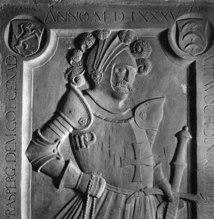 Epitaph für Johann Jacob den Älteren Vogt von Altsummerau zu Praßberg (gest. 1585)