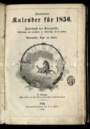 Illustrierter Kalender 11. Jahrgang 1856 und 12. Jahrgang 1857