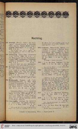 Nachtrag (Nr. 3029 - 3077)