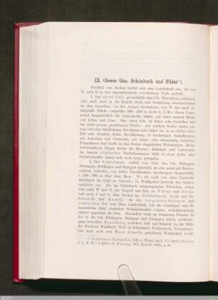 IX. Oberes Gäu, Schönbuch und Filder