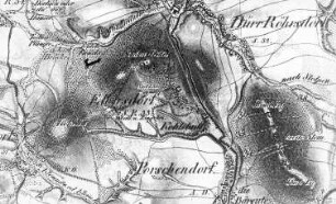 Dürrröhrsdorf-Dittersbach-Elbersdorf. Oberreit, Sect. Dresden, 1821/22