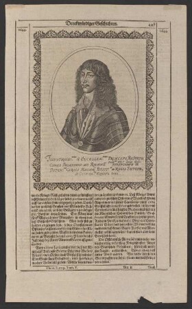 Porträt Ruprecht von der Pfalz (1619-1682)