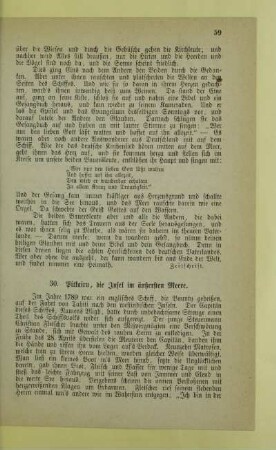 30. Pitkairn, die Insel im äußersten Meere