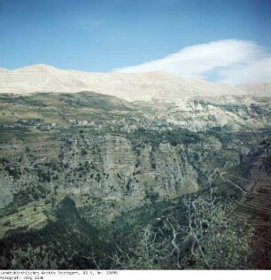 Libanon: Landschaft im Libanon